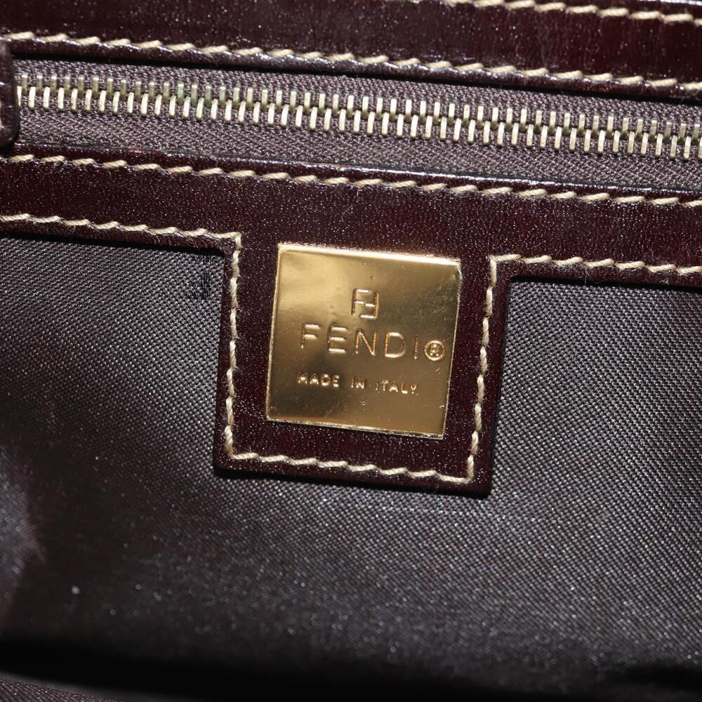 Fendi Vinyl Zucchino Croissant Hobo - Picture 12 of 13